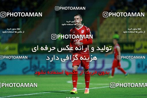 1247557, Abadan, , Iranian Hazfi Cup, Semi-Finals, Khorramshahr Cup, Sanat Naft Abadan ۰ (4) v (3) ۰ Tractor S.C. on 2018/09/14 at Takhti Stadium Abadan