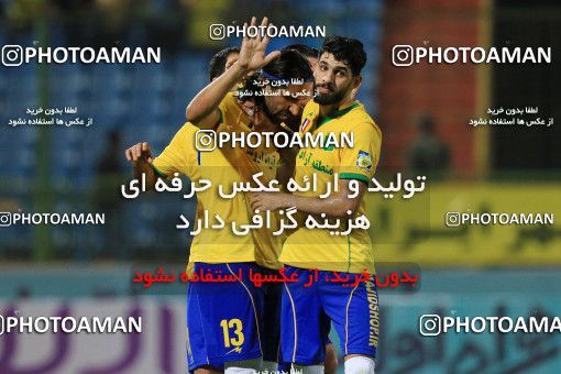 1247232, Abadan, , Iranian Hazfi Cup, Semi-Finals, Khorramshahr Cup, Sanat Naft Abadan ۰ (4) v (3) ۰ Tractor S.C. on 2018/09/14 at Takhti Stadium Abadan