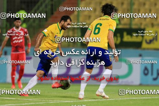 1247281, Abadan, , Iranian Hazfi Cup, Semi-Finals, Khorramshahr Cup, Sanat Naft Abadan ۰ (4) v (3) ۰ Tractor S.C. on 2018/09/14 at Takhti Stadium Abadan