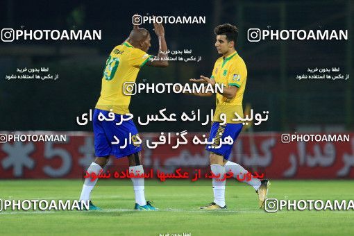 1247316, Abadan, , Iranian Hazfi Cup, Semi-Finals, Khorramshahr Cup, Sanat Naft Abadan ۰ (4) v (3) ۰ Tractor S.C. on 2018/09/14 at Takhti Stadium Abadan