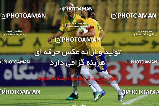 1247221, Abadan, , Iranian Hazfi Cup, Semi-Finals, Khorramshahr Cup, Sanat Naft Abadan ۰ (4) v (3) ۰ Tractor S.C. on 2018/09/14 at Takhti Stadium Abadan