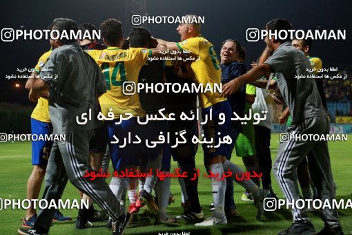 1247240, Abadan, , Iranian Hazfi Cup, Semi-Finals, Khorramshahr Cup, Sanat Naft Abadan ۰ (4) v (3) ۰ Tractor S.C. on 2018/09/14 at Takhti Stadium Abadan