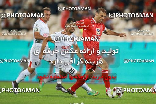 1257477, Tehran, , Iran Pro League، Persian Gulf Cup، 2018-19 season، First Leg، Week 7، Persepolis ۱ v ۰ Sepid Roud Rasht on 2018/09/23 at Azadi Stadium