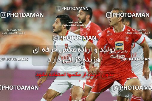 1257513, Tehran, , Iran Pro League، Persian Gulf Cup، 2018-19 season، First Leg، Week 7، Persepolis ۱ v ۰ Sepid Roud Rasht on 2018/09/23 at Azadi Stadium