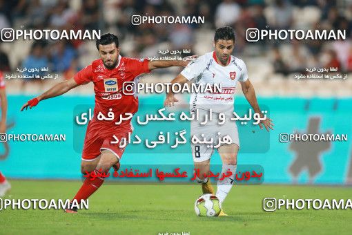 1257402, Tehran, , Iran Pro League، Persian Gulf Cup، 2018-19 season، First Leg، Week 7، Persepolis ۱ v ۰ Sepid Roud Rasht on 2018/09/23 at Azadi Stadium