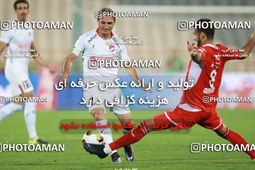 1257428, Tehran, , Iran Pro League، Persian Gulf Cup، 2018-19 season، First Leg، Week 7، Persepolis ۱ v ۰ Sepid Roud Rasht on 2018/09/23 at Azadi Stadium