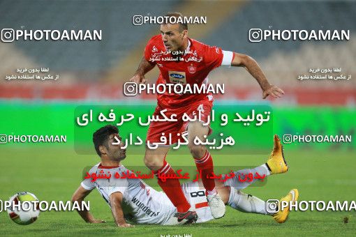 1257623, Tehran, , Iran Pro League، Persian Gulf Cup، 2018-19 season، First Leg، Week 7، Persepolis ۱ v ۰ Sepid Roud Rasht on 2018/09/23 at Azadi Stadium