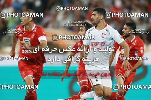 1257779, Tehran, , Iran Pro League، Persian Gulf Cup، 2018-19 season، First Leg، Week 7، Persepolis ۱ v ۰ Sepid Roud Rasht on 2018/09/23 at Azadi Stadium