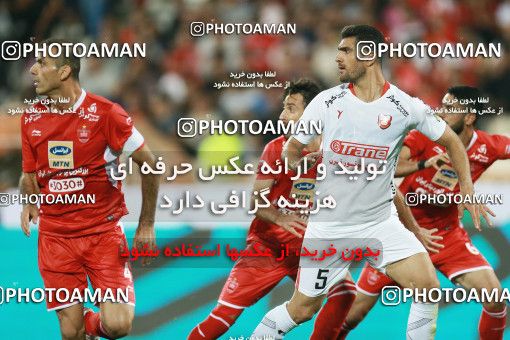 1257675, Tehran, , Iran Pro League، Persian Gulf Cup، 2018-19 season، First Leg، Week 7، Persepolis ۱ v ۰ Sepid Roud Rasht on 2018/09/23 at Azadi Stadium