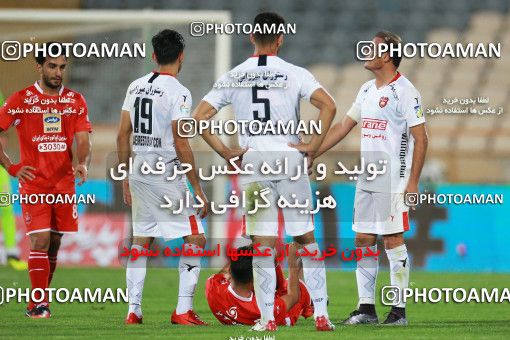 1257848, Tehran, , Iran Pro League، Persian Gulf Cup، 2018-19 season، First Leg، Week 7، Persepolis ۱ v ۰ Sepid Roud Rasht on 2018/09/23 at Azadi Stadium