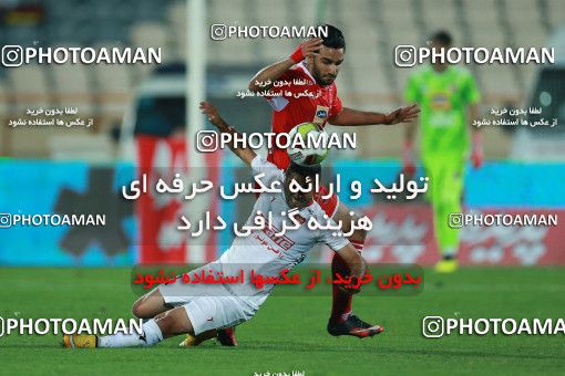 1307929, Tehran, , Iran Pro League، Persian Gulf Cup، 2018-19 season، First Leg، Week 7، Persepolis ۱ v ۰ Sepid Roud Rasht on 2018/09/23 at Azadi Stadium