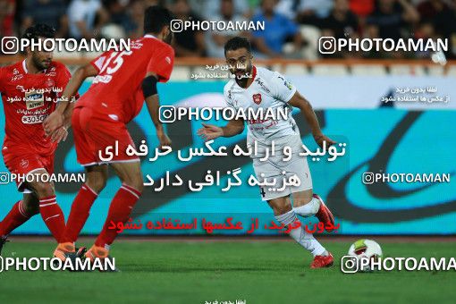 1307972, Tehran, , Iran Pro League، Persian Gulf Cup، 2018-19 season، First Leg، Week 7، Persepolis ۱ v ۰ Sepid Roud Rasht on 2018/09/23 at Azadi Stadium