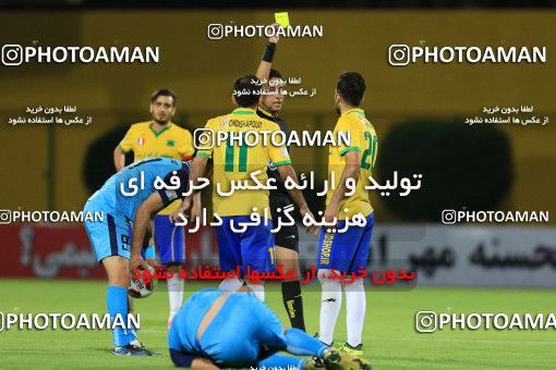 1254002, Abadan, , Iran Pro League، Persian Gulf Cup، 2018-19 season، First Leg، Week 7، Sanat Naft Abadan ۱ v 2 Paykan on 2018/09/21 at Takhti Stadium Abadan