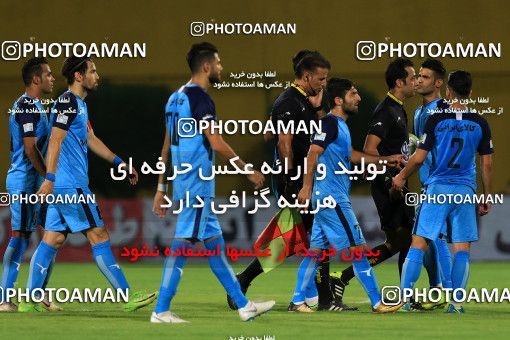 1254065, Abadan, , Iran Pro League، Persian Gulf Cup، 2018-19 season، First Leg، Week 7، Sanat Naft Abadan ۱ v 2 Paykan on 2018/09/21 at Takhti Stadium Abadan