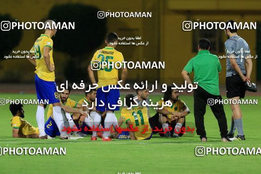 1254111, Abadan, , Iran Pro League، Persian Gulf Cup، 2018-19 season، First Leg، Week 7، Sanat Naft Abadan ۱ v 2 Paykan on 2018/09/21 at Takhti Stadium Abadan