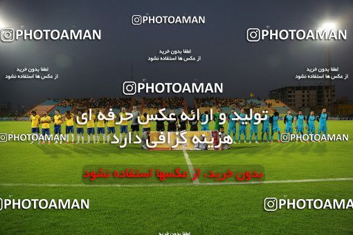 1254008, Abadan, , Iran Pro League، Persian Gulf Cup، 2018-19 season، First Leg، Week 7، Sanat Naft Abadan ۱ v 2 Paykan on 2018/09/21 at Takhti Stadium Abadan