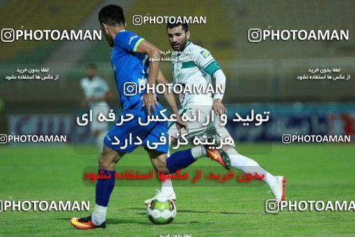 1254572, Ahvaz, , Iran Pro League، Persian Gulf Cup، 2018-19 season، First Leg، Week 7، Esteghlal Khouzestan ۱ v ۰ Zob Ahan Esfahan on 2018/09/22 at Ahvaz Ghadir Stadium