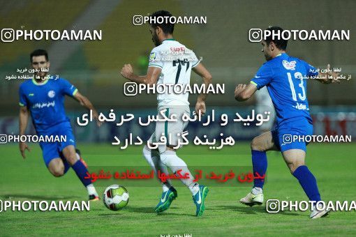 1254571, Ahvaz, , Iran Pro League، Persian Gulf Cup، 2018-19 season، First Leg، Week 7، Esteghlal Khouzestan ۱ v ۰ Zob Ahan Esfahan on 2018/09/22 at Ahvaz Ghadir Stadium