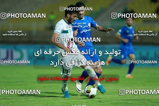 1254654, Ahvaz, , Iran Pro League، Persian Gulf Cup، 2018-19 season، First Leg، Week 7، Esteghlal Khouzestan ۱ v ۰ Zob Ahan Esfahan on 2018/09/22 at Ahvaz Ghadir Stadium