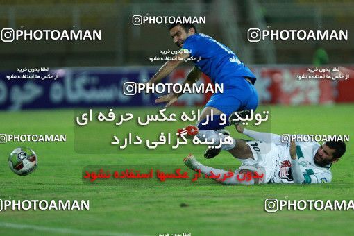 1254616, Ahvaz, , Iran Pro League، Persian Gulf Cup، 2018-19 season، First Leg، Week 7، Esteghlal Khouzestan ۱ v ۰ Zob Ahan Esfahan on 2018/09/22 at Ahvaz Ghadir Stadium