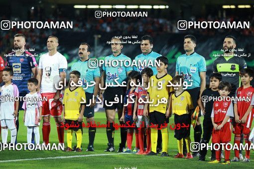 1254388, Tehran, , Iran Pro League، Persian Gulf Cup، 2018-19 season، First Leg، Week 6، Persepolis 2 v ۱ Nassaji Mazandaran F.C on 2018/09/12 at Azadi Stadium