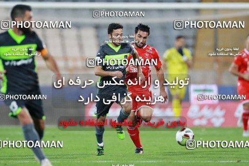 1254492, Tehran, , Iran Pro League، Persian Gulf Cup، 2018-19 season، First Leg، Week 6، Persepolis 2 v ۱ Nassaji Mazandaran F.C on 2018/09/12 at Azadi Stadium