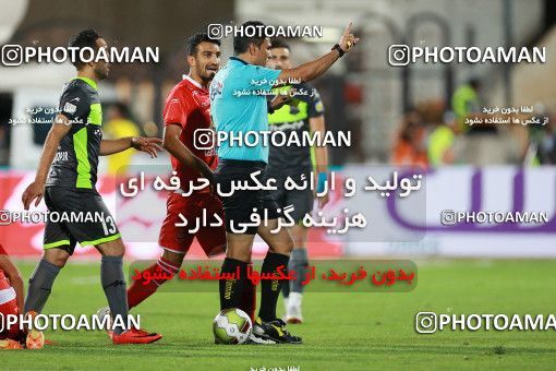 1254803, Tehran, , Iran Pro League، Persian Gulf Cup، 2018-19 season، First Leg، Week 6، Persepolis 2 v ۱ Nassaji Mazandaran F.C on 2018/09/12 at Azadi Stadium