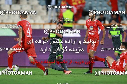 1254793, Tehran, , Iran Pro League، Persian Gulf Cup، 2018-19 season، First Leg، Week 6، Persepolis 2 v ۱ Nassaji Mazandaran F.C on 2018/09/12 at Azadi Stadium