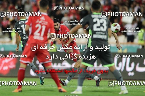 1259082, Tehran, , Iran Pro League، Persian Gulf Cup، 2018-19 season، First Leg، Week 6، Persepolis 2 v ۱ Nassaji Mazandaran F.C on 2018/09/12 at Azadi Stadium