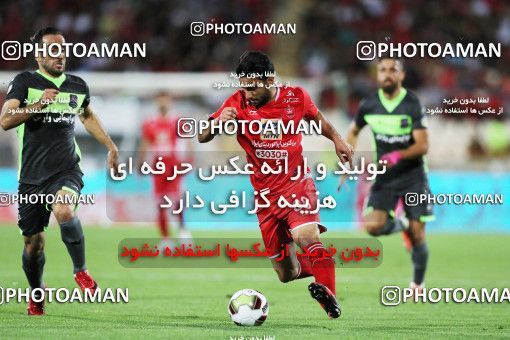 1259132, Tehran, , Iran Pro League، Persian Gulf Cup، 2018-19 season، First Leg، Week 6، Persepolis 2 v ۱ Nassaji Mazandaran F.C on 2018/09/12 at Azadi Stadium