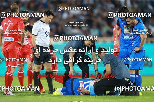 1255678, Tehran, , Iran Pro League، Persian Gulf Cup، 2018-19 season، First Leg، Week 8، Esteghlal ۰ v ۰ Persepolis on 2018/09/27 at Azadi Stadium