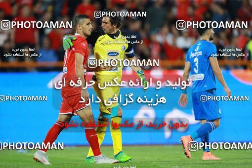 1255511, Tehran, , Iran Pro League، Persian Gulf Cup، 2018-19 season، First Leg، Week 8، Esteghlal ۰ v ۰ Persepolis on 2018/09/27 at Azadi Stadium