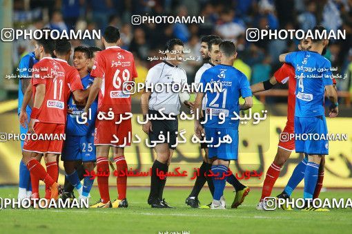 1255711, Tehran, , Iran Pro League، Persian Gulf Cup، 2018-19 season، First Leg، Week 8، Esteghlal ۰ v ۰ Persepolis on 2018/09/27 at Azadi Stadium