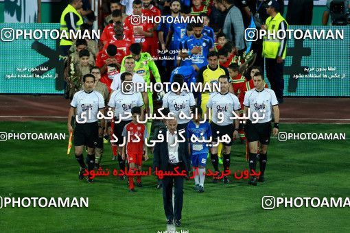 1264800, Tehran, , لیگ برتر فوتبال ایران، Persian Gulf Cup، Week 8، First Leg، Esteghlal 0 v 0 Persepolis on 2018/09/27 at Azadi Stadium