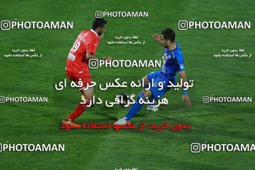 1274117, Tehran, , لیگ برتر فوتبال ایران، Persian Gulf Cup، Week 8، First Leg، Esteghlal 0 v 0 Persepolis on 2018/09/27 at Azadi Stadium