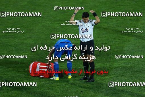 1274262, Tehran, , لیگ برتر فوتبال ایران، Persian Gulf Cup، Week 8، First Leg، Esteghlal 0 v 0 Persepolis on 2018/09/27 at Azadi Stadium