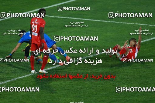 1274351, Tehran, , لیگ برتر فوتبال ایران، Persian Gulf Cup، Week 8، First Leg، Esteghlal 0 v 0 Persepolis on 2018/09/27 at Azadi Stadium