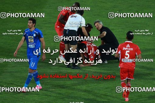 1274342, Tehran, , Iran Pro League، Persian Gulf Cup، 2018-19 season، First Leg، Week 8، Esteghlal ۰ v ۰ Persepolis on 2018/09/27 at Azadi Stadium