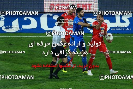 1274190, Tehran, , لیگ برتر فوتبال ایران، Persian Gulf Cup، Week 8، First Leg، Esteghlal 0 v 0 Persepolis on 2018/09/27 at Azadi Stadium