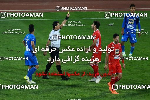 1274097, Tehran, , Iran Pro League، Persian Gulf Cup، 2018-19 season، First Leg، Week 8، Esteghlal ۰ v ۰ Persepolis on 2018/09/27 at Azadi Stadium