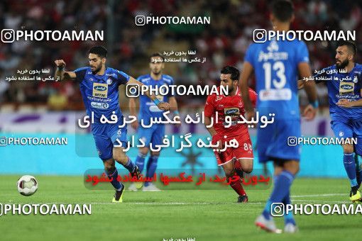 1266964, Tehran, , Iran Pro League، Persian Gulf Cup، 2018-19 season، First Leg، Week 8، Esteghlal ۰ v ۰ Persepolis on 2018/09/27 at Azadi Stadium