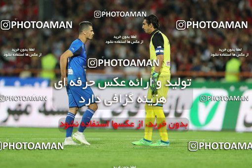 1266988, Tehran, , Iran Pro League، Persian Gulf Cup، 2018-19 season، First Leg، Week 8، Esteghlal ۰ v ۰ Persepolis on 2018/09/27 at Azadi Stadium