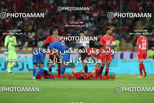 1267001, Tehran, , Iran Pro League، Persian Gulf Cup، 2018-19 season، First Leg، Week 8، Esteghlal ۰ v ۰ Persepolis on 2018/09/27 at Azadi Stadium