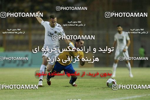 1255811, Masjed Soleyman, , لیگ برتر فوتبال ایران، Persian Gulf Cup، Week 8، First Leg، Naft M Soleyman 0 v 2 Sepahan on 2018/09/27 at Behnam Mohammadi Stadium