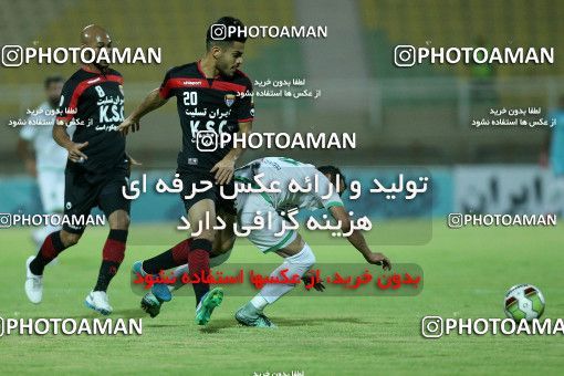 1263629, Ahvaz, , Iran Pro League، Persian Gulf Cup، 2018-19 season، First Leg، Week 8، Foulad Khouzestan ۱ v ۱ Gostaresh Foulad Tabriz on 2018/09/29 at Ahvaz Ghadir Stadium