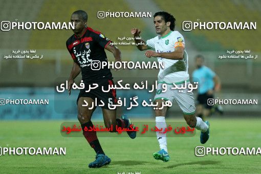 1263626, Ahvaz, , Iran Pro League، Persian Gulf Cup، 2018-19 season، First Leg، Week 8، Foulad Khouzestan ۱ v ۱ Gostaresh Foulad Tabriz on 2018/09/29 at Ahvaz Ghadir Stadium