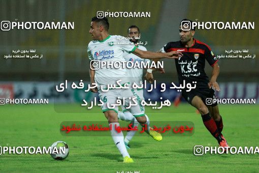 1263993, Ahvaz, , Iran Pro League، Persian Gulf Cup، 2018-19 season، First Leg، Week 8، Foulad Khouzestan ۱ v ۱ Gostaresh Foulad Tabriz on 2018/09/29 at Ahvaz Ghadir Stadium