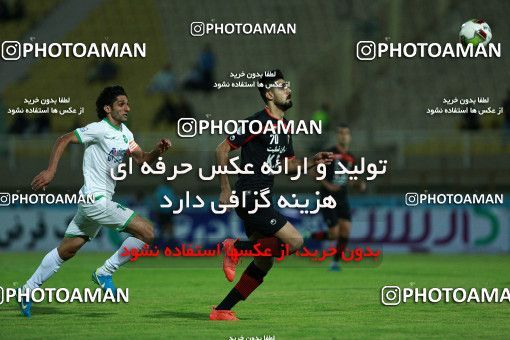 1263878, Ahvaz, , Iran Pro League، Persian Gulf Cup، 2018-19 season، First Leg، Week 8، Foulad Khouzestan ۱ v ۱ Gostaresh Foulad Tabriz on 2018/09/29 at Ahvaz Ghadir Stadium