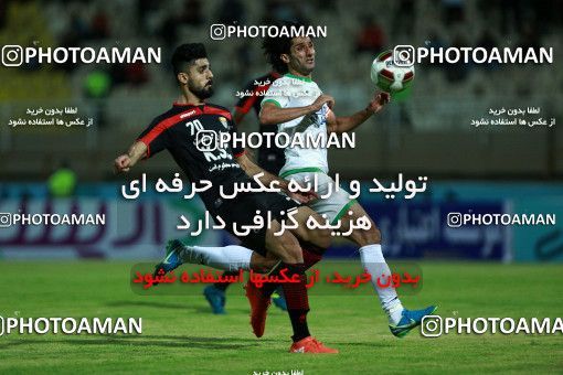 1263839, Ahvaz, , Iran Pro League، Persian Gulf Cup، 2018-19 season، First Leg، Week 8، Foulad Khouzestan ۱ v ۱ Gostaresh Foulad Tabriz on 2018/09/29 at Ahvaz Ghadir Stadium