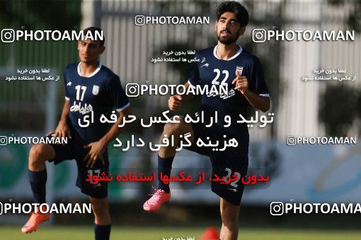 1265483, Tehran, , Iran U-21 National Football Team Training Session on 2018/07/08 at Iran National Football Center